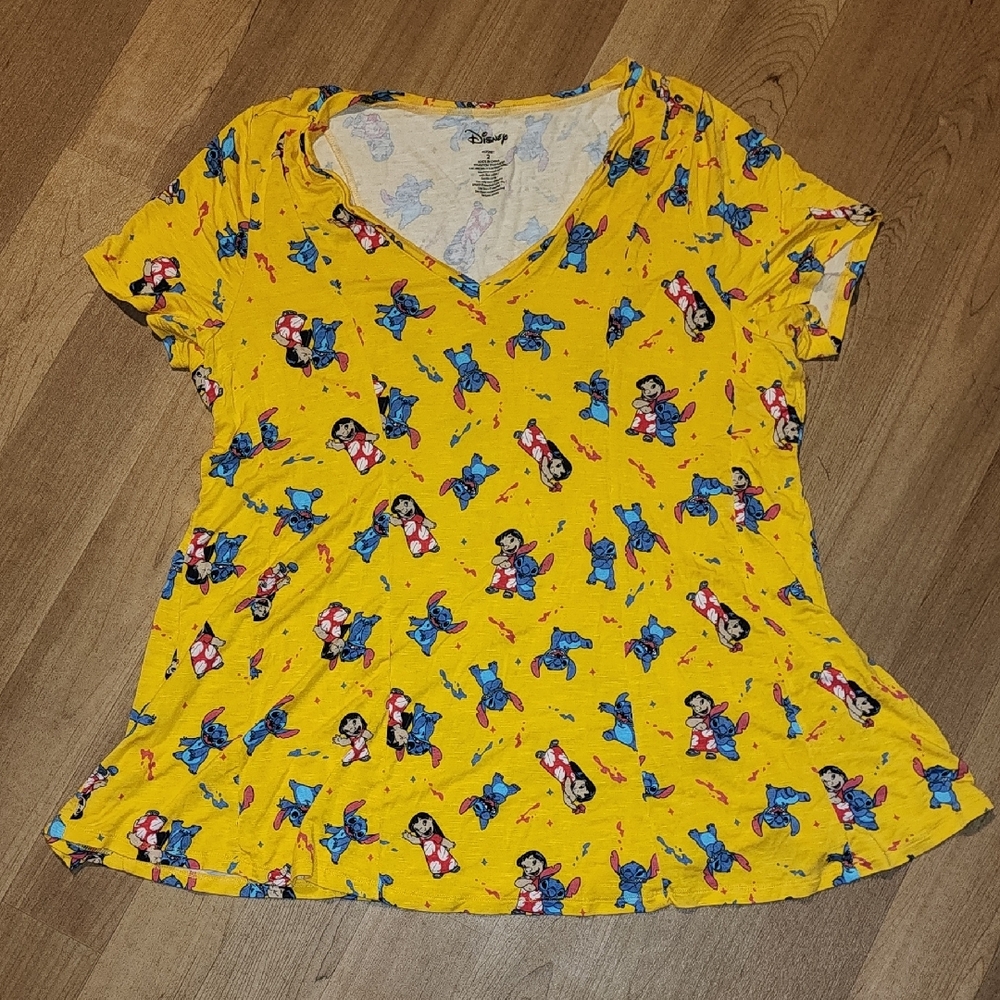 Torrid Yellow Graphic Short Sleeve Tee Relaxed Fit
